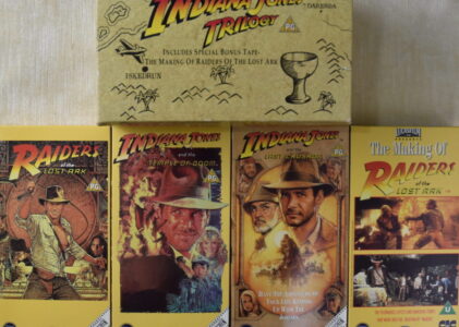 The Indiana Jones Trilogy VHS Boxset